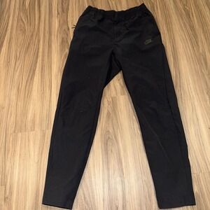 Nike Woven Training Pants Black Small Mens Activewear hiking‎ Workout zipper